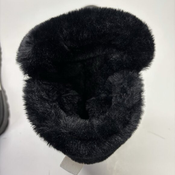 Michael Kors Lanis Boots Womens 9 Winter Rain Snow Bunny Lug Sole Après-ski Luxe - Picture 9 of 10